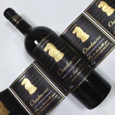Etiquetas da garrafa de vinho das etiquetas do favor para decorações do partido da ação de graças do casamento