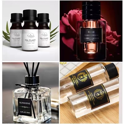 Etiqueta cosmética térmica que imprime etiquetas diárias do casamento do produto químico para o Sanitizer da mão