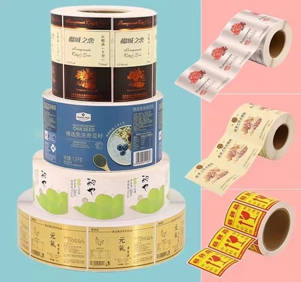 Etiqueta cosmética dos cuidados médicos que imprime etiquetas impermeáveis da garrafa do champô do gel do chuveiro