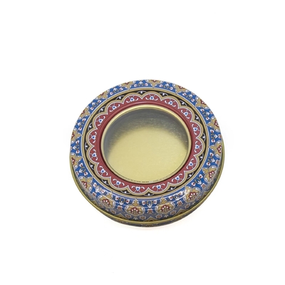 recipiente de armazenamento do açafrão de Tin Jar Lid Aluminum Round da vela 50ml
