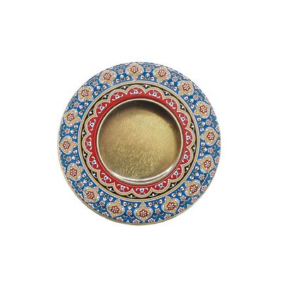 caixa da especiaria do açafrão 50ml em volta da lata de Tin Jar Tin Aluminum Tea da vela