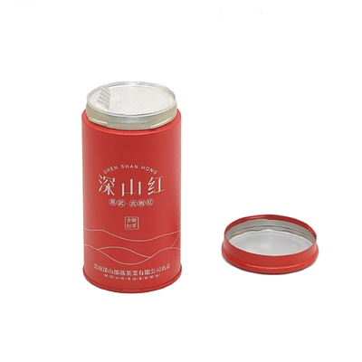 Camada empilhável articulada do chá do sabor de Tin Boxes For Coffee Multi do metal multi doce com tampa
