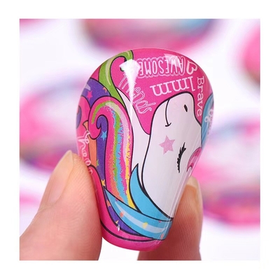 ANIMAL DE ESTIMAÇÃO do PVC dos PP do PE dos fornecedores 3d da etiqueta da abóbada da cola Epoxy do círculo de 25mm impermeável