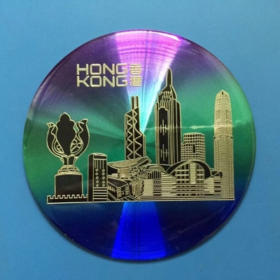 etiquetas Crystal Logo Holographic da resina de cola Epoxy da etiqueta da abóbada do gel 3D