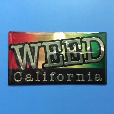 etiquetas Crystal Logo Holographic da resina de cola Epoxy da etiqueta da abóbada do gel 3D