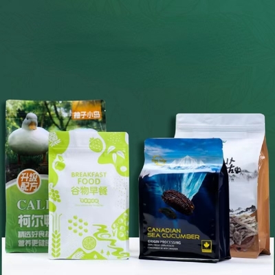 Os sacos de plástico secos do cozimento do fruto limpam névoa seca do alimento BOPP do petisco do empacotamento a anti