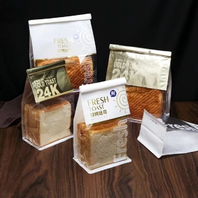 Os sacos de empacotamento Ziplock geados vestem o costume amigável de Eco do saco de plástico Resealable claro