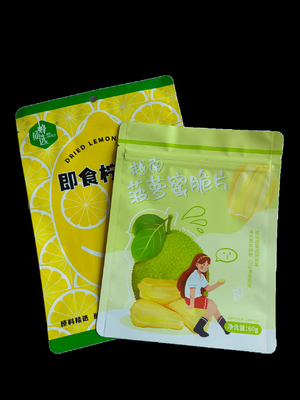 Sacos de empacotamento impressos do produto plástico com produtos alimentares Ziplock