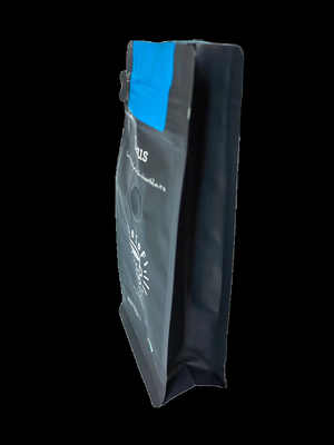 O vegetal de empacotamento do saco de plástico do zíper reciclou os sacos 150g Ziplock Resealable transparentes