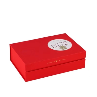 A caixa de empacotamento de papel feita sob encomenda do chá para a folha de ouro do alimento das cookies corrugou o rosa