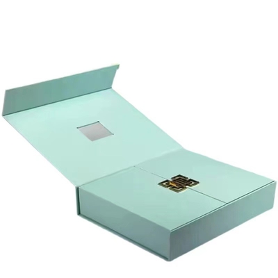 As caixas de empacotamento de papel feitas sob encomenda laminadas projetam Matt Black Color Hardboard imprimindo UV