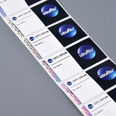 etiquetas falsificando da segurança do anti holograma falso das etiquetas 3d as anti alteram evidente