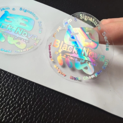 As anti etiquetas falsificando do laser riscam a anti etiqueta falsificada do revestimento holográfica