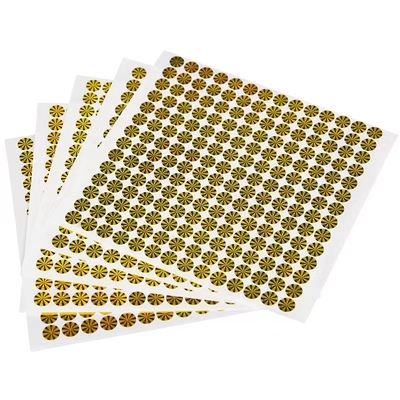 Lustroso personalizado/resíduo metálico/holograma de empacotamento geado ISO9001 certificaram