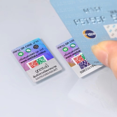 2D feito sob encomenda/3D que imprime a etiqueta do holograma da passagem, etiqueta do holograma do vácuo da PASSAGEM