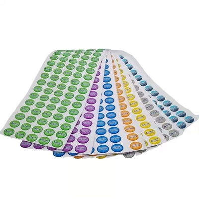 ANIMAL DE ESTIMAÇÃO claro do PVC dos PP das etiquetas das etiquetas da abóbada da cola Epoxy do círculo 3d conduzido